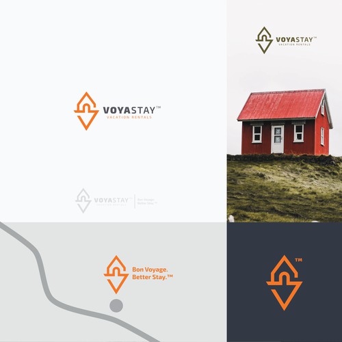 Logo for Cabin / Vacation Rental Company