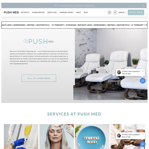 Optimisation of The Push Med
