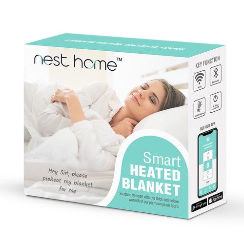 Smart Home technology Heated Blanket