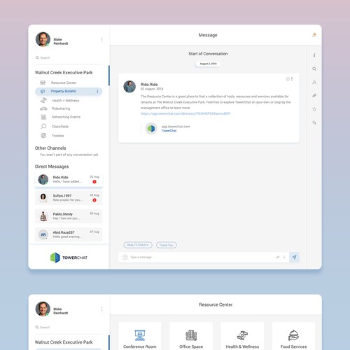 Web App UX redesign