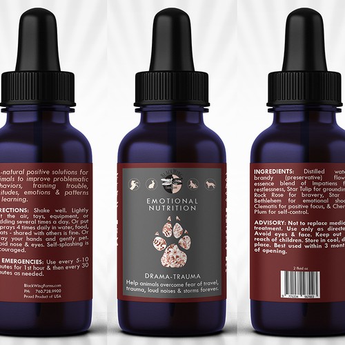 Label Design for All-Natural Pet Product