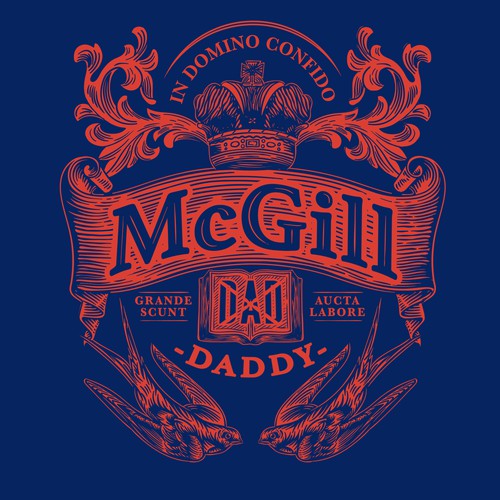 Coat of arms for McGill University Dad and Mom