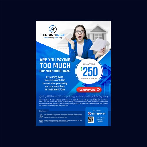 LENDING WISW Flyer design