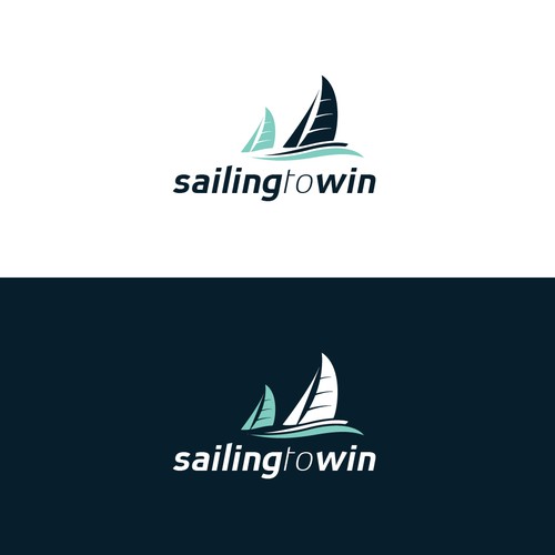 sailing to win logo