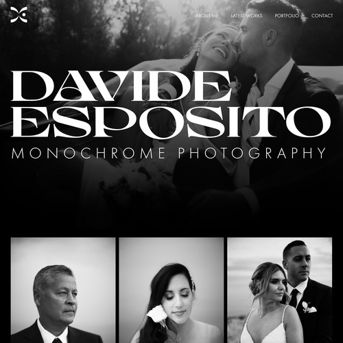 Davide Esposito Monochrome Photography Website
