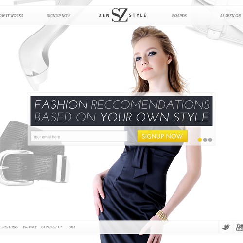 StyleZen - High Performance Landing Page Needed 