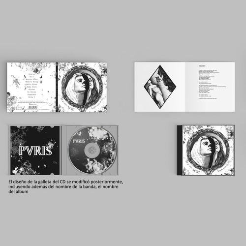 Re-edición Ilustrada de album de música, proyecto personal