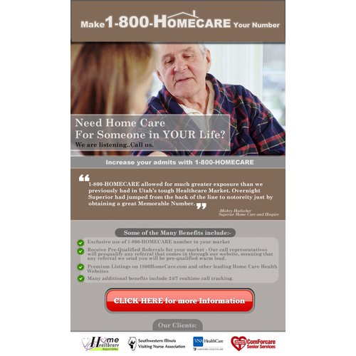 Email Blast for 1-800-HOMECARE