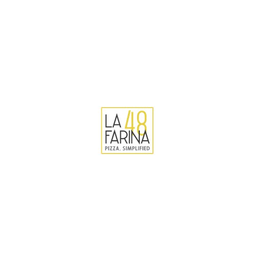 Logo concept for La Farina, a pizzeria