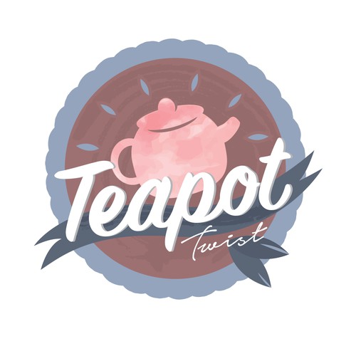 Quirky logo for a Tea Brand.