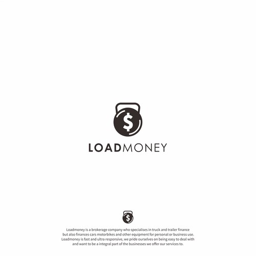 load money logo concept