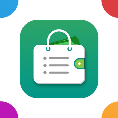Budget Shopping list App Icon