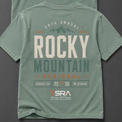 Retail Quality T-Shirt for an Annual/National Slow Pitch Softball Tournament
