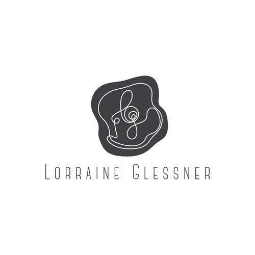 Logo concept for an artist