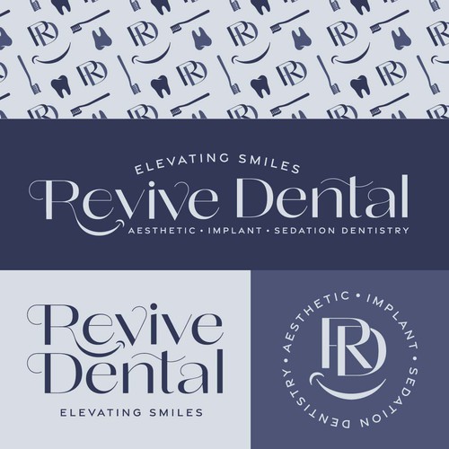 Elegant Modern Logo Concept for Revive Dental