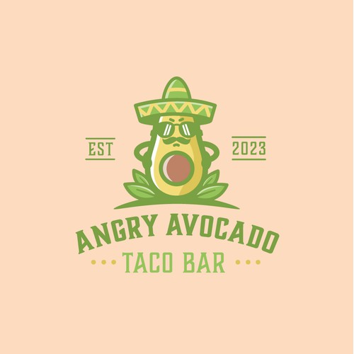 Angry avocado logo 