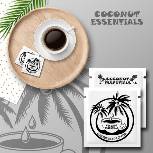 Packaging design for coconut oil