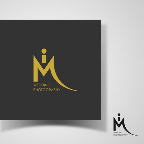 Design a sleek and classy logo for an artistic wedding photography business