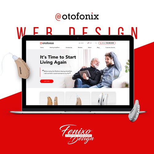 Web design E-commerce Medical industry