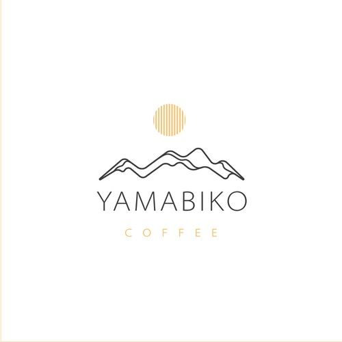 Logo for cafe in the mountains