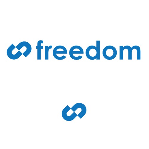 financial logo expressing freedom