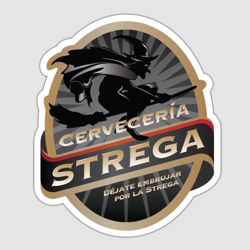 Logo & Label for Strega Brewing Company