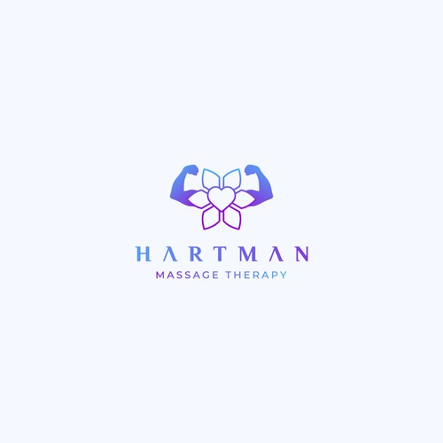 Hartman Massage Therapy Logo Design