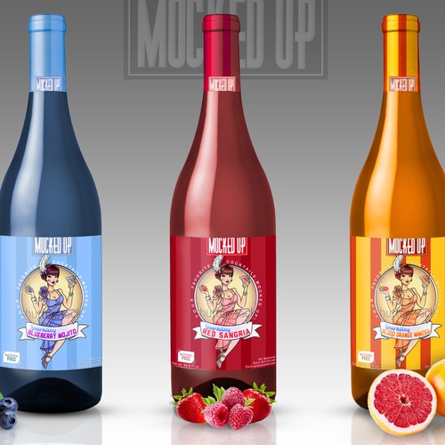 Logo System needed for bottle labels and marketing materials..New, Retro, Cool line of Mocktails!!