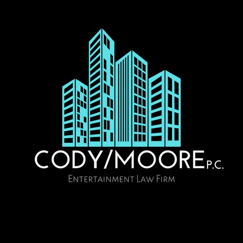Bold Industrial Entertainment Law Firm Logo Design