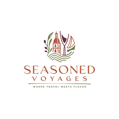 Illustrative Travel Logo