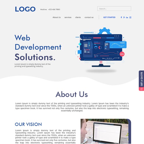 webpage design