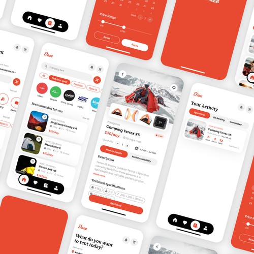 Daze – Parcel Delivery & Returns App