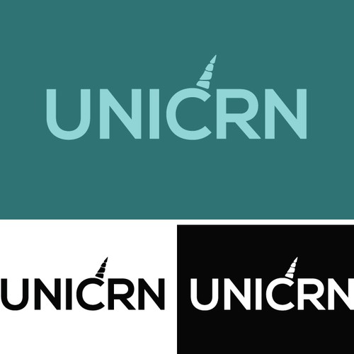 Challenge: Create a profesional logo for a tech company called UNICRN!