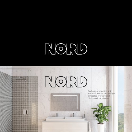Declined logo proposal for Croatian bathroom furniture manufacurer