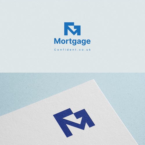 Mortgage Confident Logo design