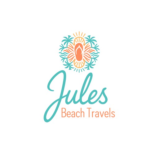 logo for casual beach vacations in the Caribbean