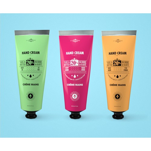 Create cosmetic packaging for prestige brand sold at national retail chain.