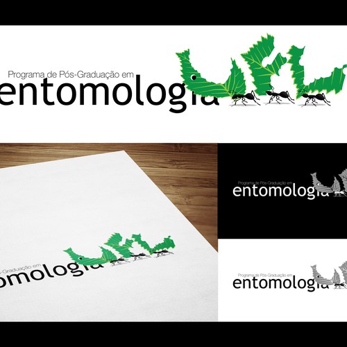 Modern logo for Entomology program focused on Leaf Cutter  ant research