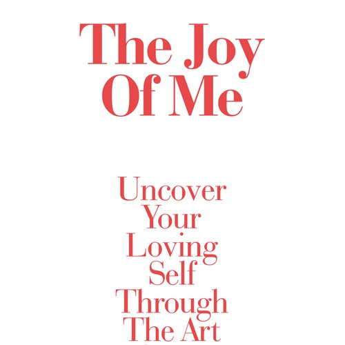 Book cover: minimalist and typographic
