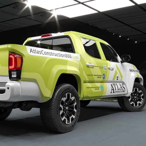 Toyota Tacoma wrap design