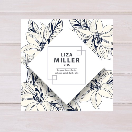Liza Miller ltd. logo design