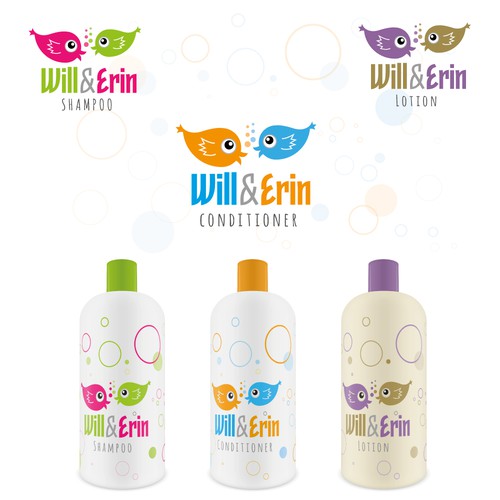 Logo for Bi-Racial Children's Shampoo or Lotion