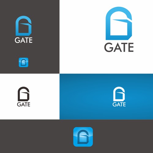 Create a logo and mobile app icon for Gate