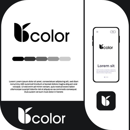 K Color Logo design