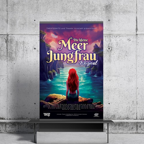 Poster Die kleine Meer Jungfrau