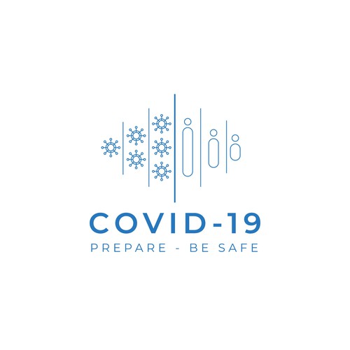 LOGO CONCEPT (COVID-19) - BE SAFE!