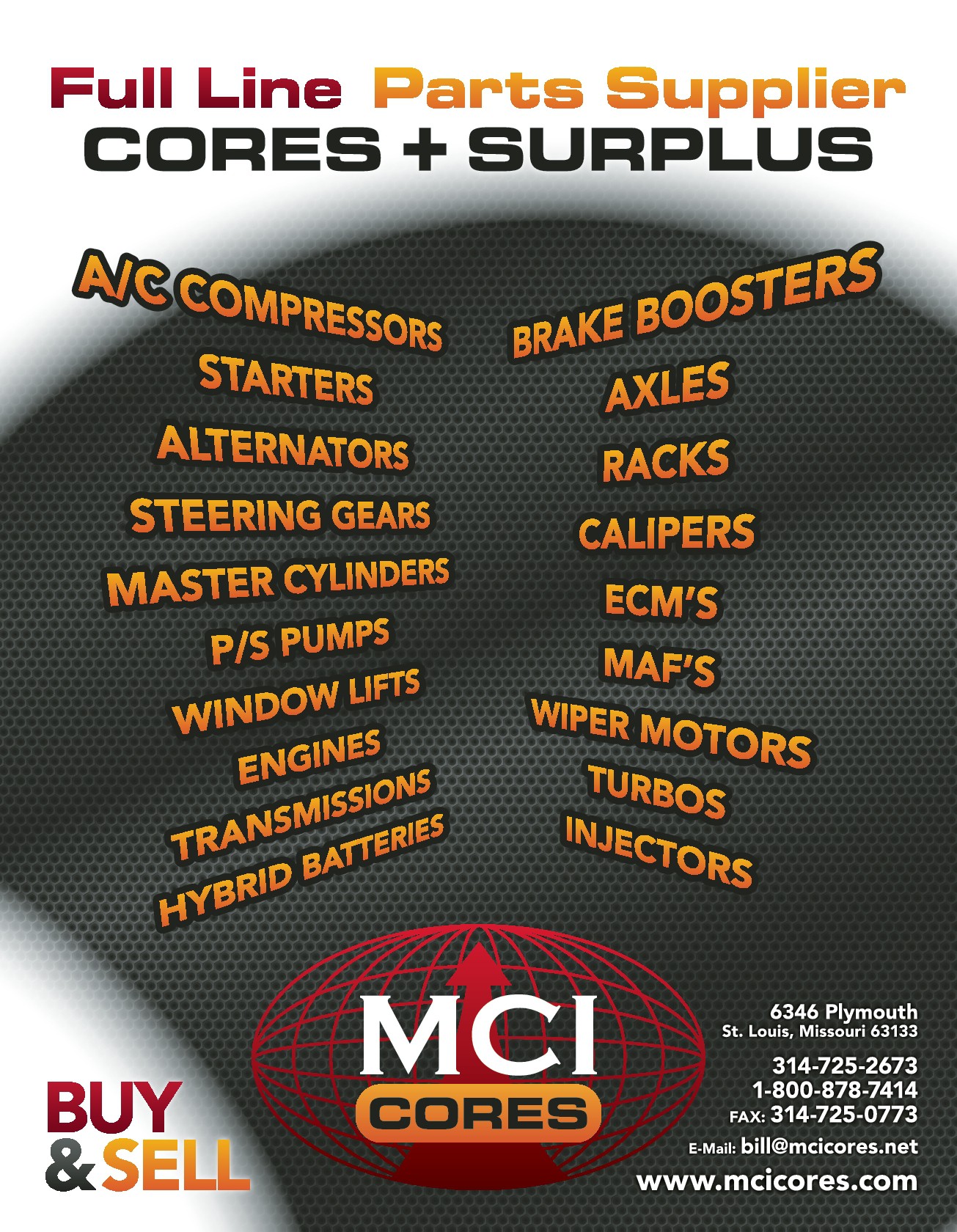Update our old flyers