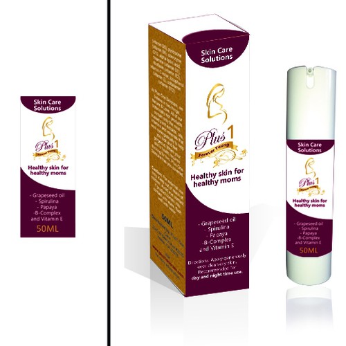 Design Packaging for new Pregnancy Skin Care Line