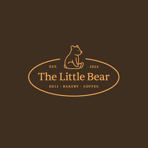 The Little Bear Logo Design