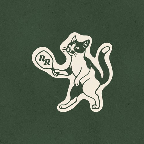 Pickleball Logo Concept for Rachel Rohrabacher